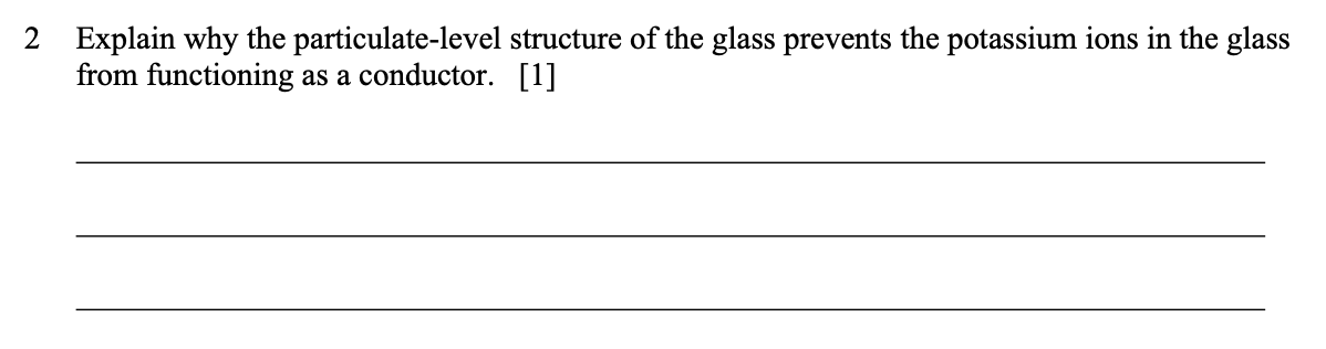 Smartphone Chemistry Cluster Question 2