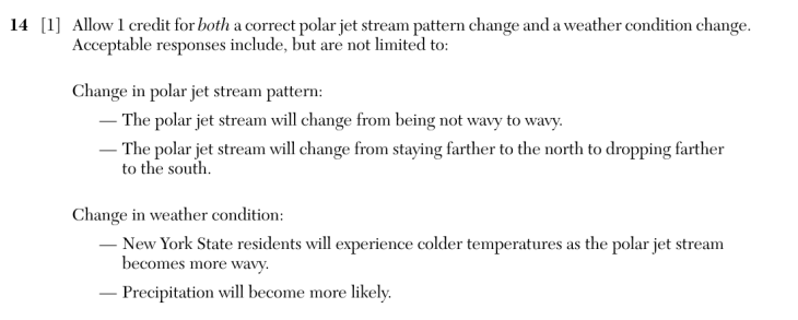 Answer to Question 1