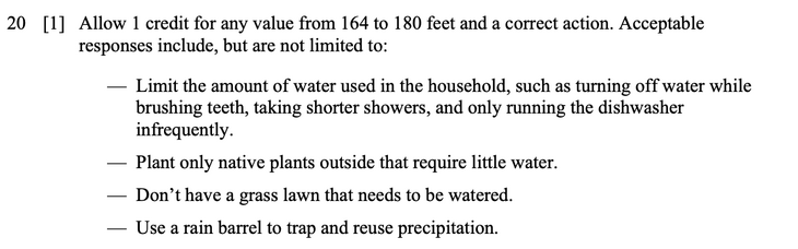 Answer to Question 4