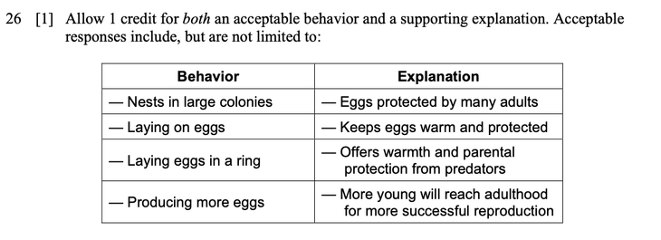 Answer to Question 4