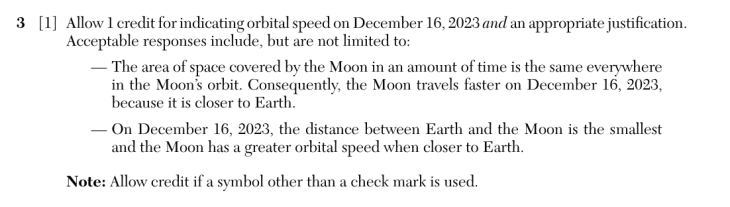 Answer to Question 3