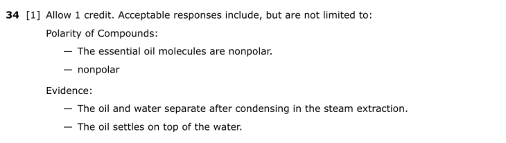 Answer to Question 1