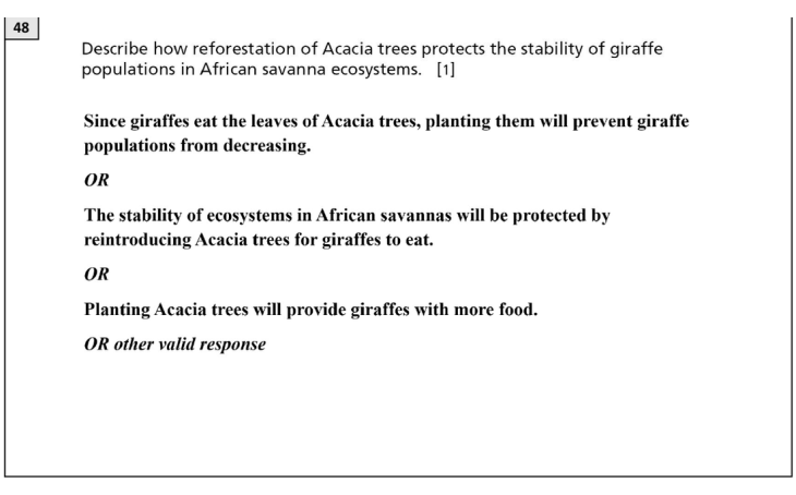 Answer to Question 5