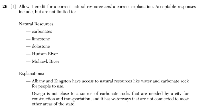 Answer to Question 4