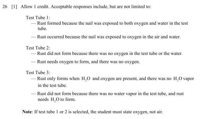 Answer to Question 3