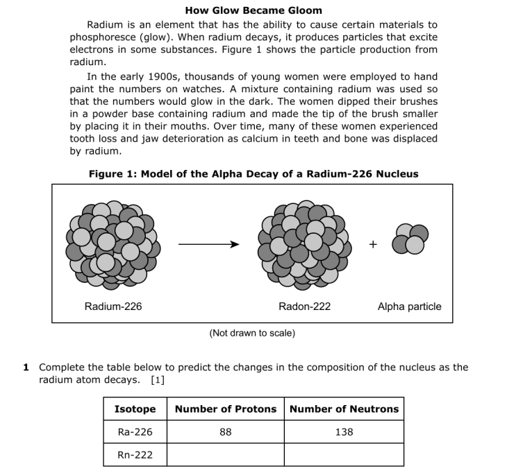 Question 1