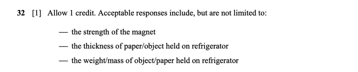 Answer to Question 3