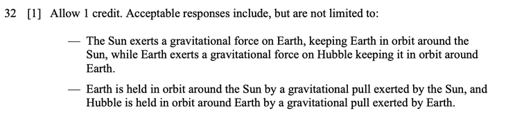 Answer to Question 5