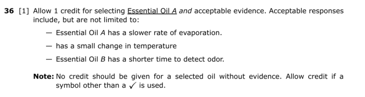 Answer to Question 3